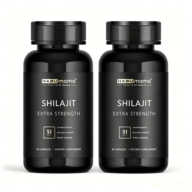 Purified Shilajit Vitality & Endurance Capsules (with Ashwagandha & Tribulus)