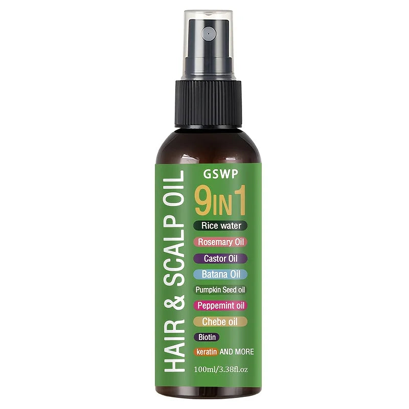 Gswp 9 In 1 Hair Oil Tames Dryness | Premium Care