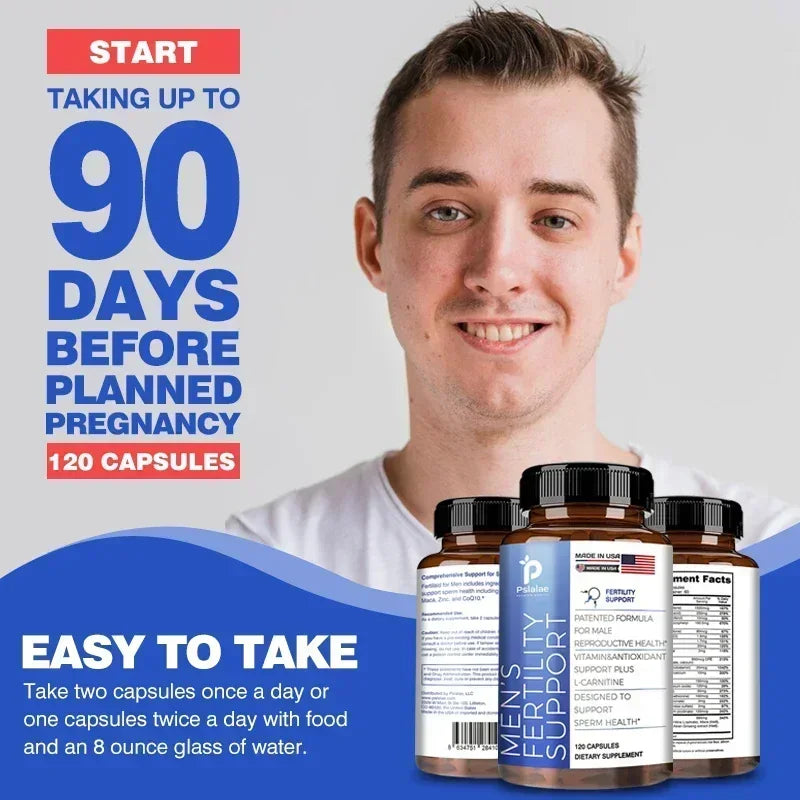 Men's Fertility & Conception Support Complex – Motility, Count & Vitality Formula