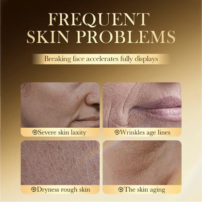 Sadoer Golden Collagen Facial Masks Moisturizing Anti Aging | Premium Care