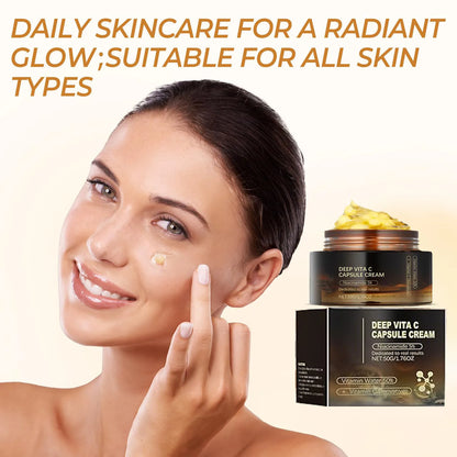 Deep Vitamin C Golden Capsule Hydrating Face Moisturizer | Premium Care