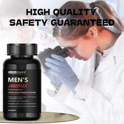 Men's L-Arginine Performance Matrix (60 Tablets) – Male Vitality, Muscular Strength & Endurance