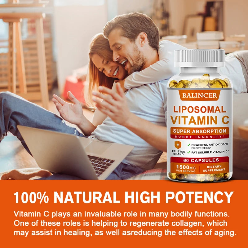 Garmtar Liposomal Vitamin C 1500mg High Absorption - Garmtar Pure Supplements