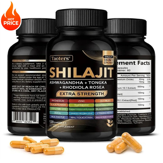 Garmtar 19-in-1 Himalayan Shilajit + Irish Sea Moss & Ashwagandha - Garmtar Pure Supplements