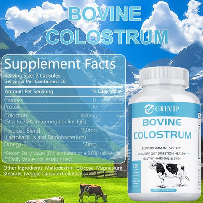 Garmtar 100% Grass-Fed Bovine Colostrum (20-25% IgG) - Garmtar Pure Supplements