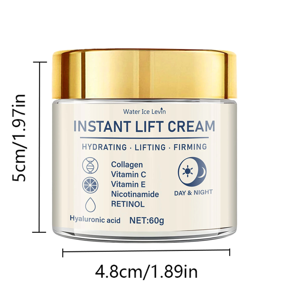 Facial Firming And Lifting Cream Rich In Hyaluronic | Premium Care