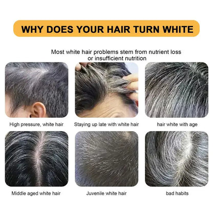 White To Black Hair Soap Effectively Remove White | Premium Care