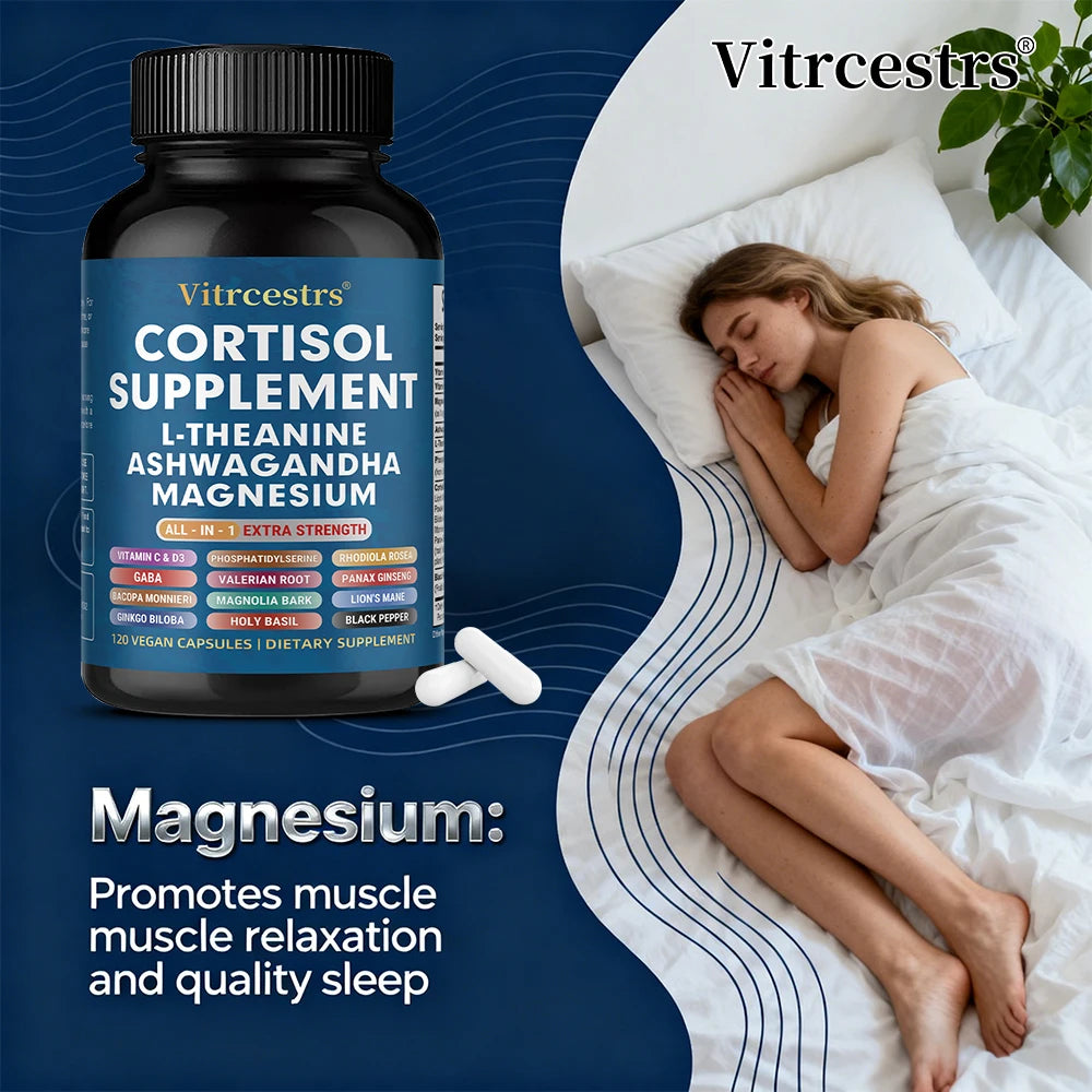 Garmtar 13-in-1 Cortisol Support & Adrenal Health Matrix - Garmtar Pure Supplements