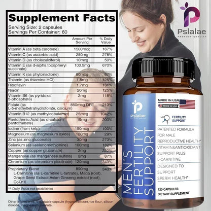 Men's Fertility & Conception Support Complex – Motility, Count & Vitality Formula