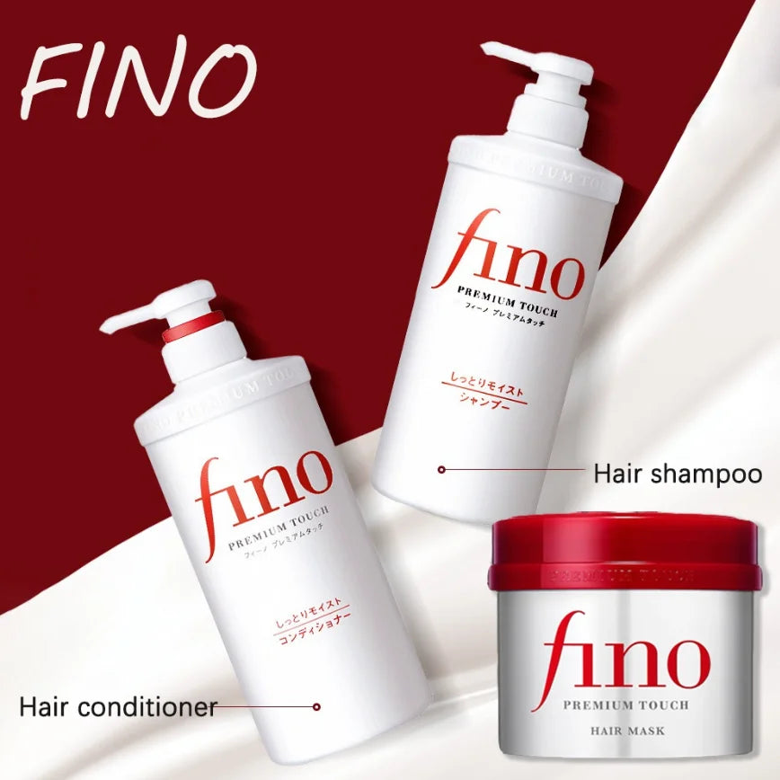 Fino Premium Touch Hair Shampoo Conditioner Collagen Keratin | Premium Care