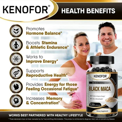 Kenofor Ultra Black Maca 10,000mg Complex