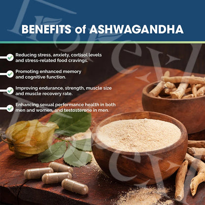 Ashwagandha Maca Root Male Enhancing Supplement Max Strength | Premium Care