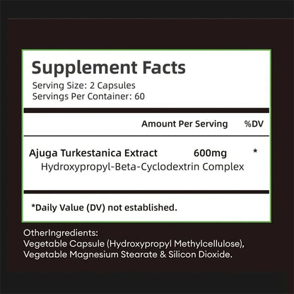 Garmtar Ajuga Turkestanica Turkesterone 10% Complex - Garmtar Pure Supplements