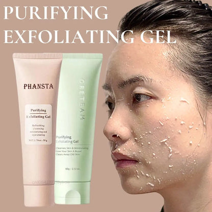 Face Exfoliating Gel Deep Cleansing Pores Remove Dead | Premium Care