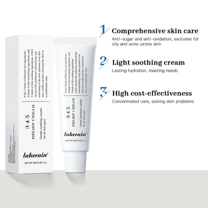 345 Soothing Cream Daily Face Moisturizer Spot Treatment | Premium Care