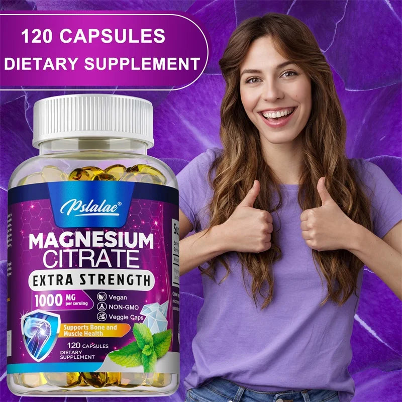 Garmtar Magnesium Citrate 1000mg Digestive & Muscle Matrix - Garmtar Pure Supplements