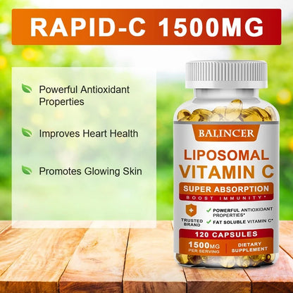 Garmtar Liposomal Vitamin C 1500mg High Absorption - Garmtar Pure Supplements