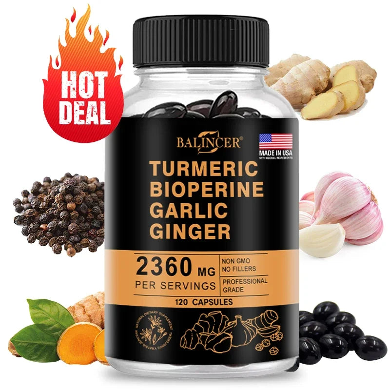 Garmtar Turmeric, Ginger & Black Pepper Joint Matrix - Garmtar Pure Supplements