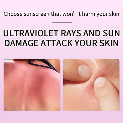 60ml Multi Effect Repair Isolation Sunscreen Moisturizing Oil | Premium Care