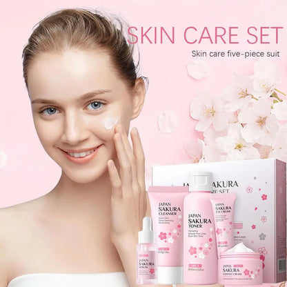 5 3pcs Set Sakura Skin Care Sets Face | Premium Care