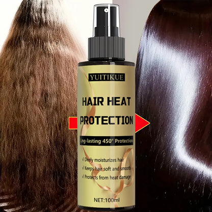 Hair Heat Protection Spray Long Lasting Protection Up | Premium Care