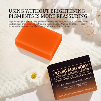 100g Kojic Acid Soap With Vitamin C Turmeric | Premium Care