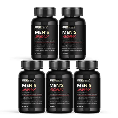 Men's L-Arginine Performance Matrix (60 Tablets) – Male Vitality, Muscular Strength & Endurance