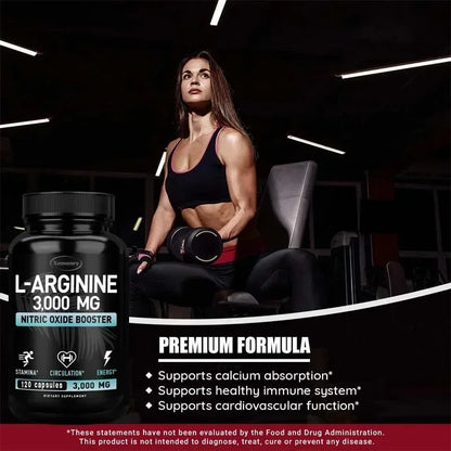 Pro-Endurance L-Arginine Complex – Vascular Blood Flow, Muscle Strength & Exercise Energy