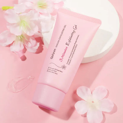Sakura Exfoliating Peeling Gel Facial Scrub Moisturizing Nourishing | Premium Care
