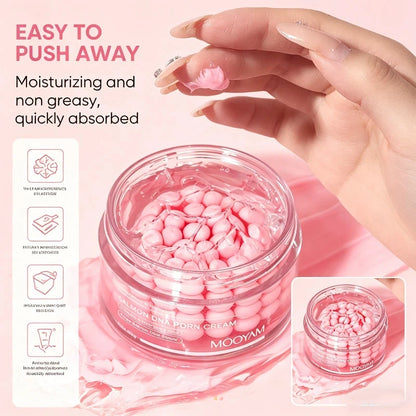 Korean Salmon DNA Capsule Face Cream, Centella Astaxanthin Grape Seed Moisturizer, Firming Soothing Skin Barrier Care Skincare