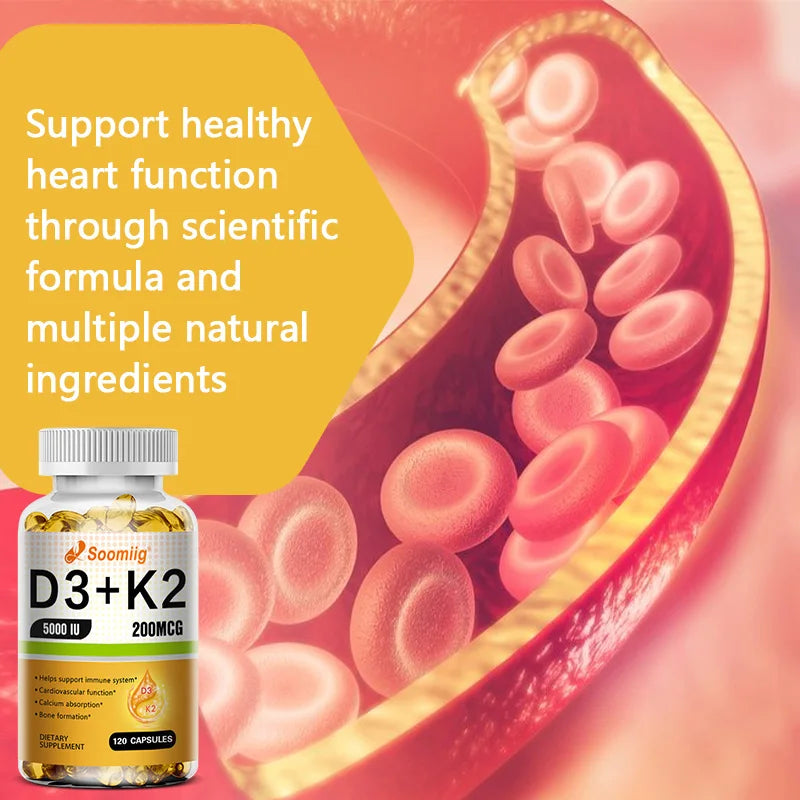 Garmtar Vitamin K2 (MK-7) + Vitamin D3 Cardiovascular Matrix - Garmtar Pure Supplements