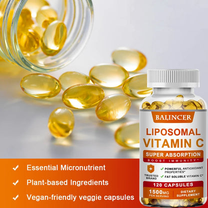 Garmtar Liposomal Vitamin C 1500mg High Absorption - Garmtar Pure Supplements