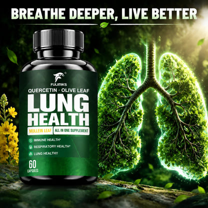 Herbal Lung Cleanse & Respiratory Support Complex – Clear Airways, Bronchial Comfort & Deep Breathing