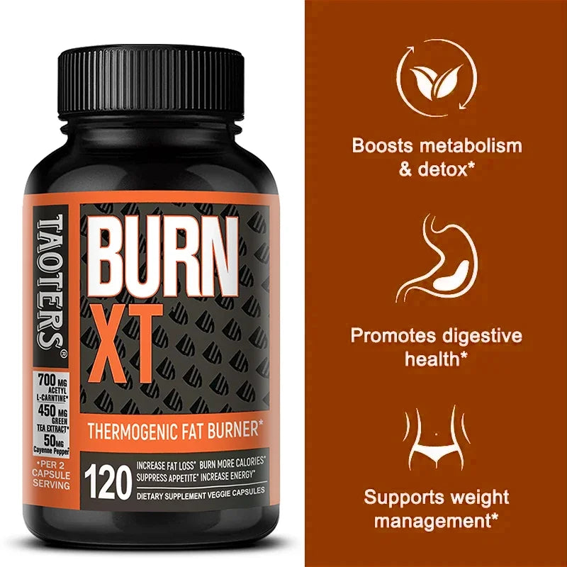 ThermoClean 5-in-1 Unisex Thermogenic Fat Burner – Metabolism Booster, Digestive Detox, Clean Energy & Immune Defense