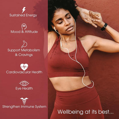 Pure Saffron Extract Complex for Mood, Focus & Stress Relief (90 Vegan Capsules)