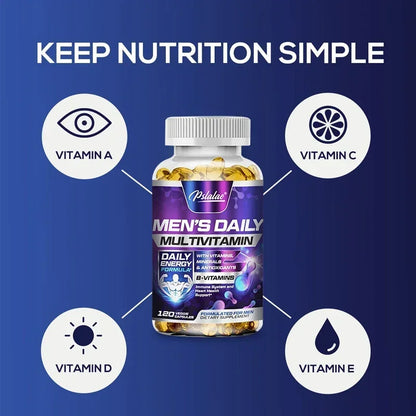 Men's Daily Complete Multivitamin & Vitality Complex