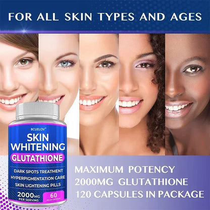 Garmtar L-Glutathione 1000mg Skin Glow & Liver Defense - Garmtar Pure Supplements