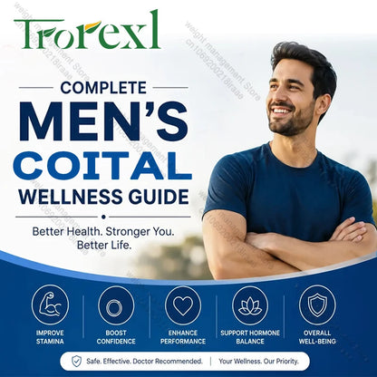 Men's Once Daily Multi-Vitality & Performance Complex – Male Firmness, Stamina & L-Arginine Support