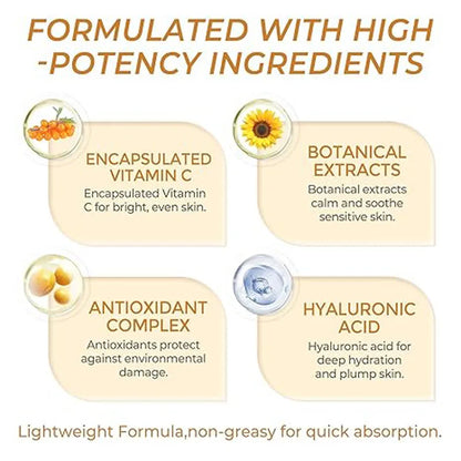 Deep Vitamin C Golden Capsule Hydrating Face Moisturizer | Premium Care