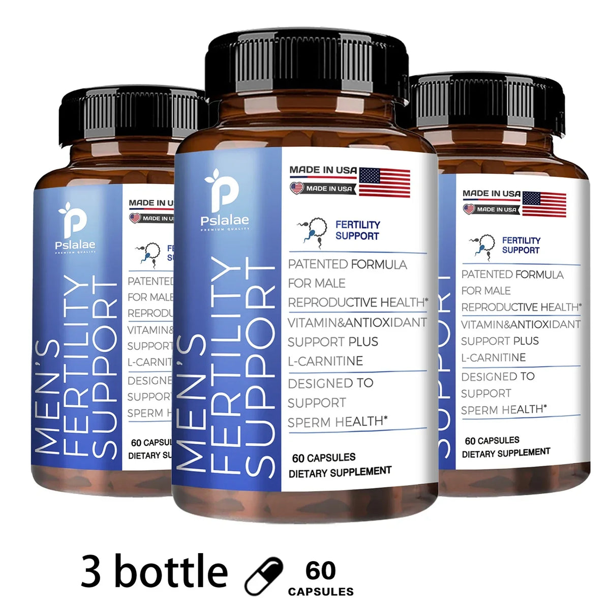 Men's Fertility & Conception Support Complex – Motility, Count & Vitality Formula