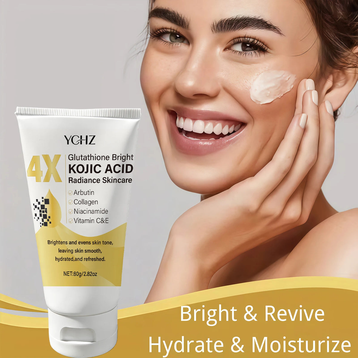 Kojic Acid Face Cream Evens Out Skin Tone | Premium Care