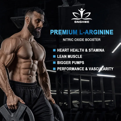 Men's Pro-Series L-Arginine Nitric Oxide – Workout Endurance, Peak Performance & Muscle Growth