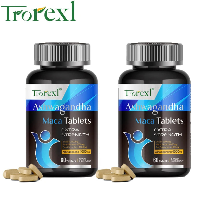 Ashwagandha Maca Root Male Enhancing Supplement Max Strength | Premium Care