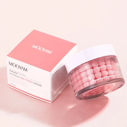 Korean Salmon DNA Capsule Face Cream, Centella Astaxanthin Grape Seed Moisturizer, Firming Soothing Skin Barrier Care Skincare