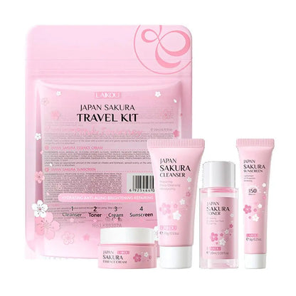 Sakura Skin Care Sets Kits With Cleanser Serum | Premium Care