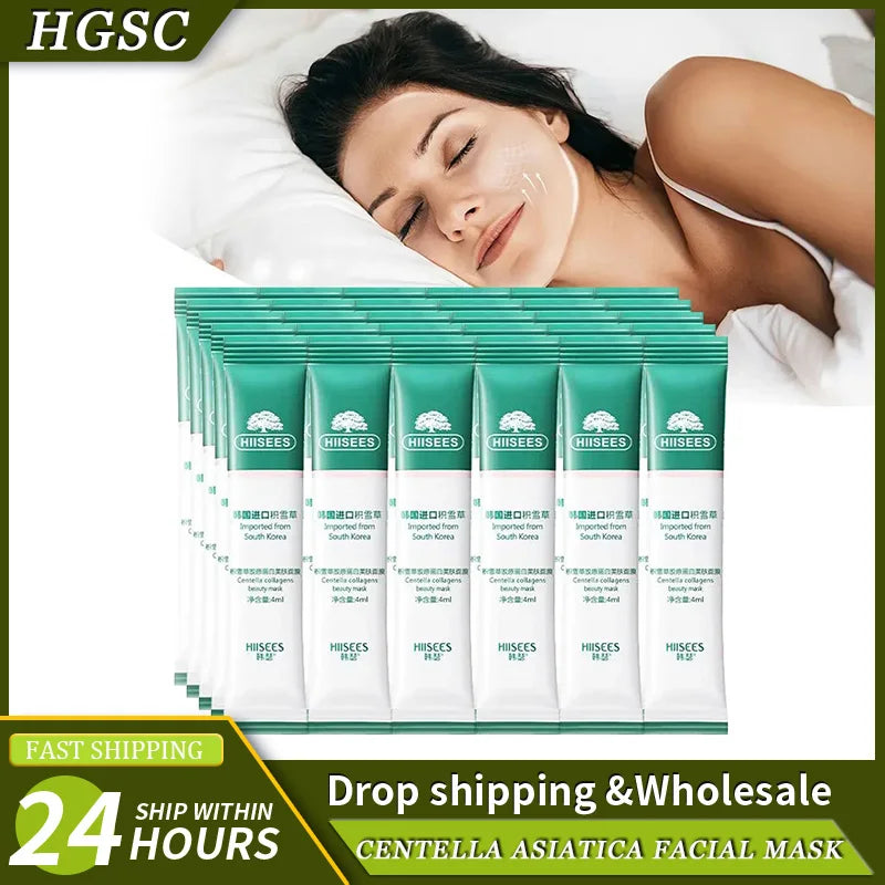 30pcs Centella Collagen Sleeping Facial Masks Skincare Anti | Premium Care