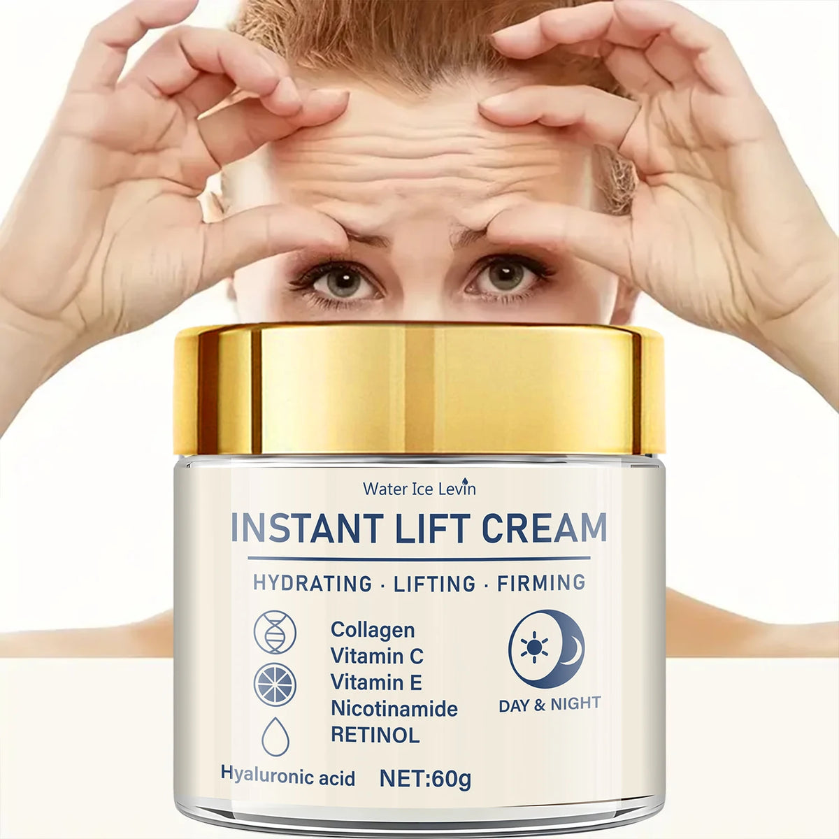 Facial Firming And Lifting Cream Rich In Hyaluronic | Premium Care