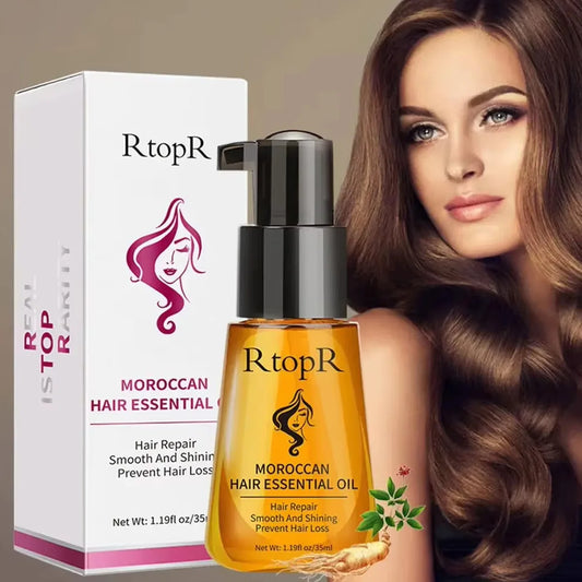 Moroccan Hair Essential Oil Repairing Dry Damaged Serum | Premium Care