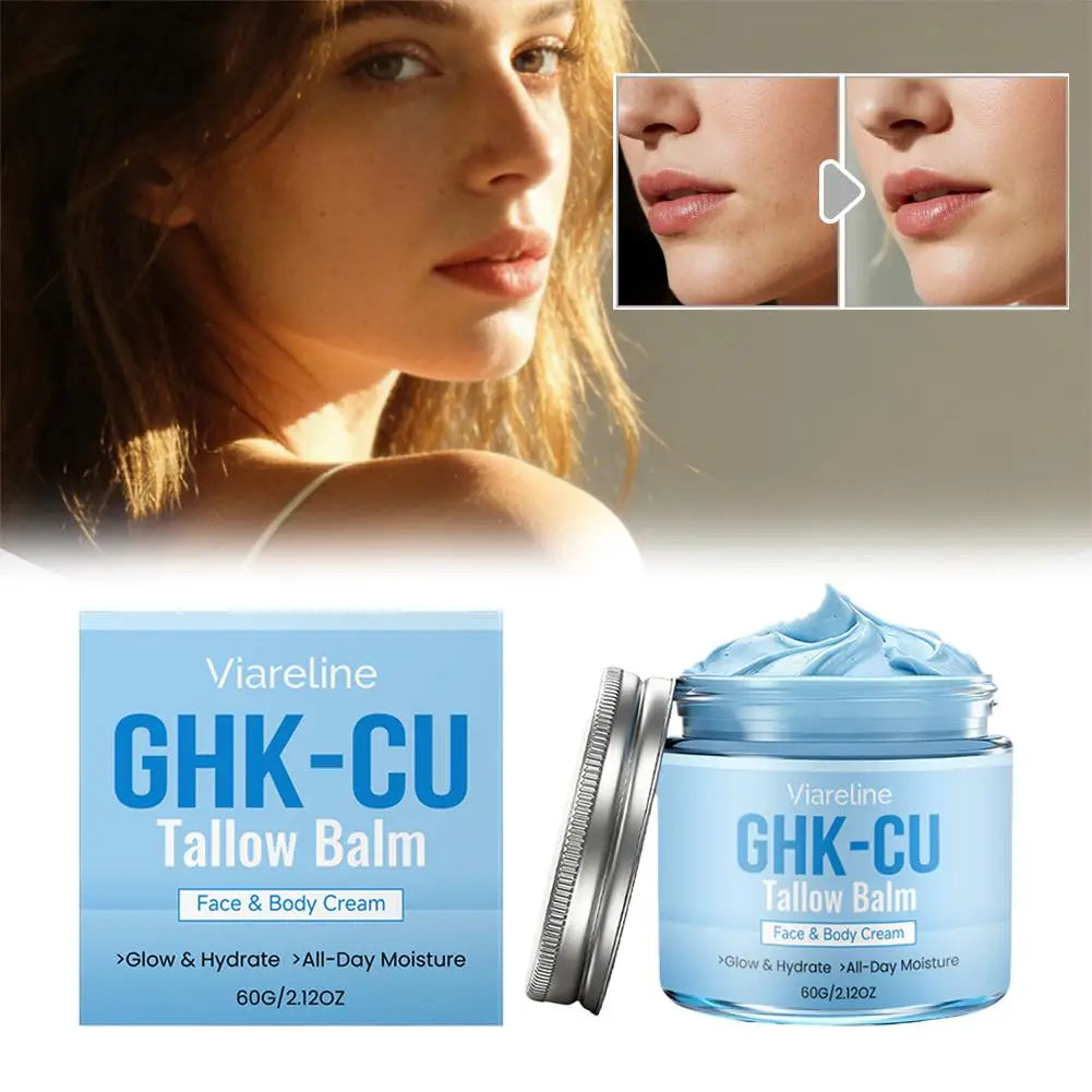 Ghk Cu Copper Peptide Tallow Balm For Face | Premium Care