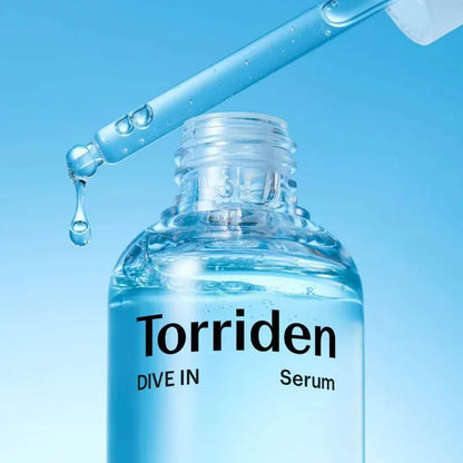 Korea Torriden DIVE IN HA Serum Hydrating Essence Deep Moisture Plump Delicate Sensitive Skin Soft Drops Lady Essence Lotion